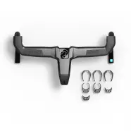 Pro Styr Vibe Evo Med Spacer Sort 105mm 42cm Carbon Cykelstyr