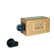 Pro Styrbånd Peaked Perform Black  Debossed   5mm  24 Pcs  Cykelreservedele