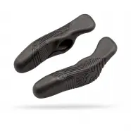 Pro Styrpropper Anatomic Ergo Sort Vendbar Cykelhåndtag