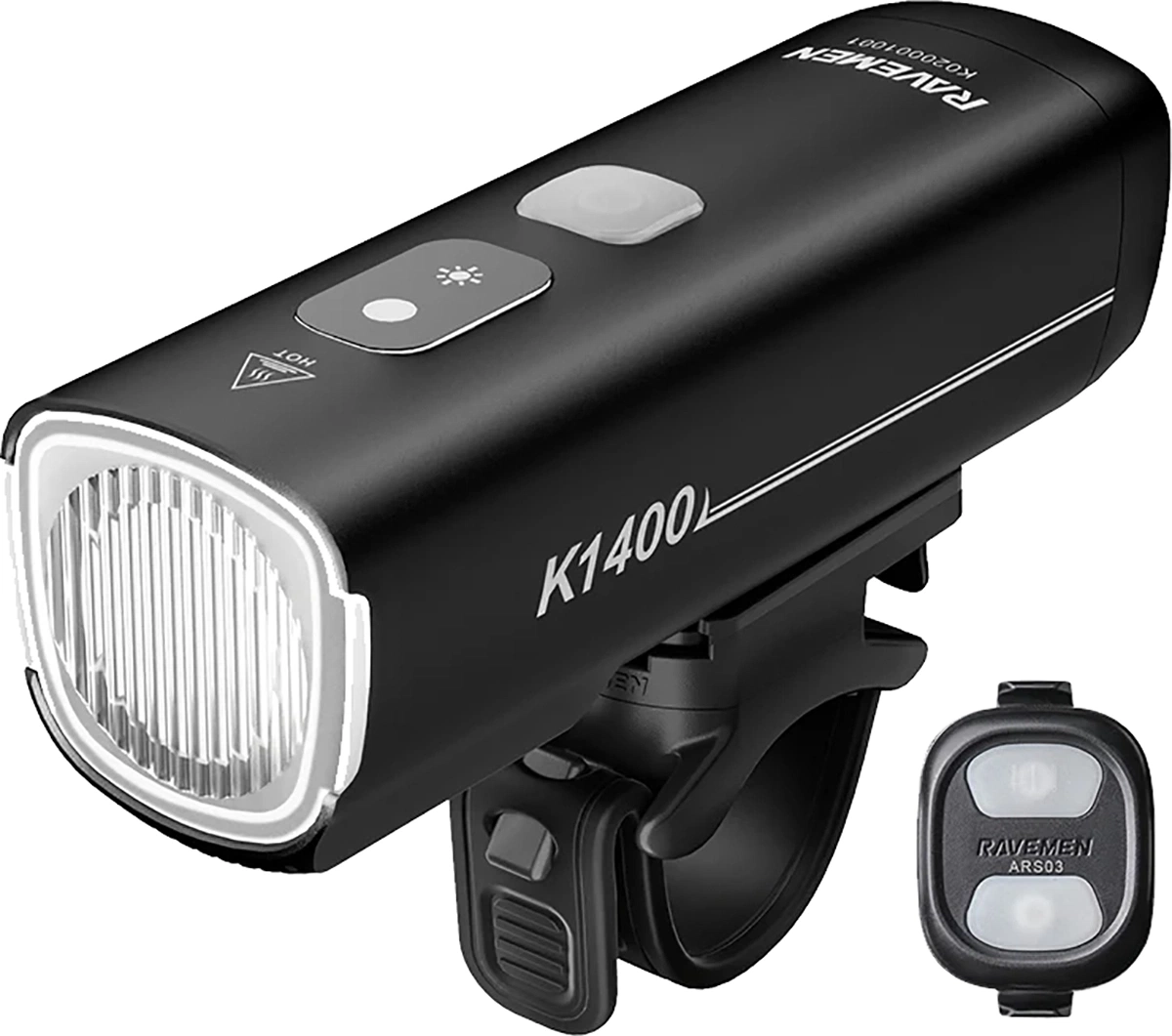Ravemen K1400 Forlygte 1400 Lumen