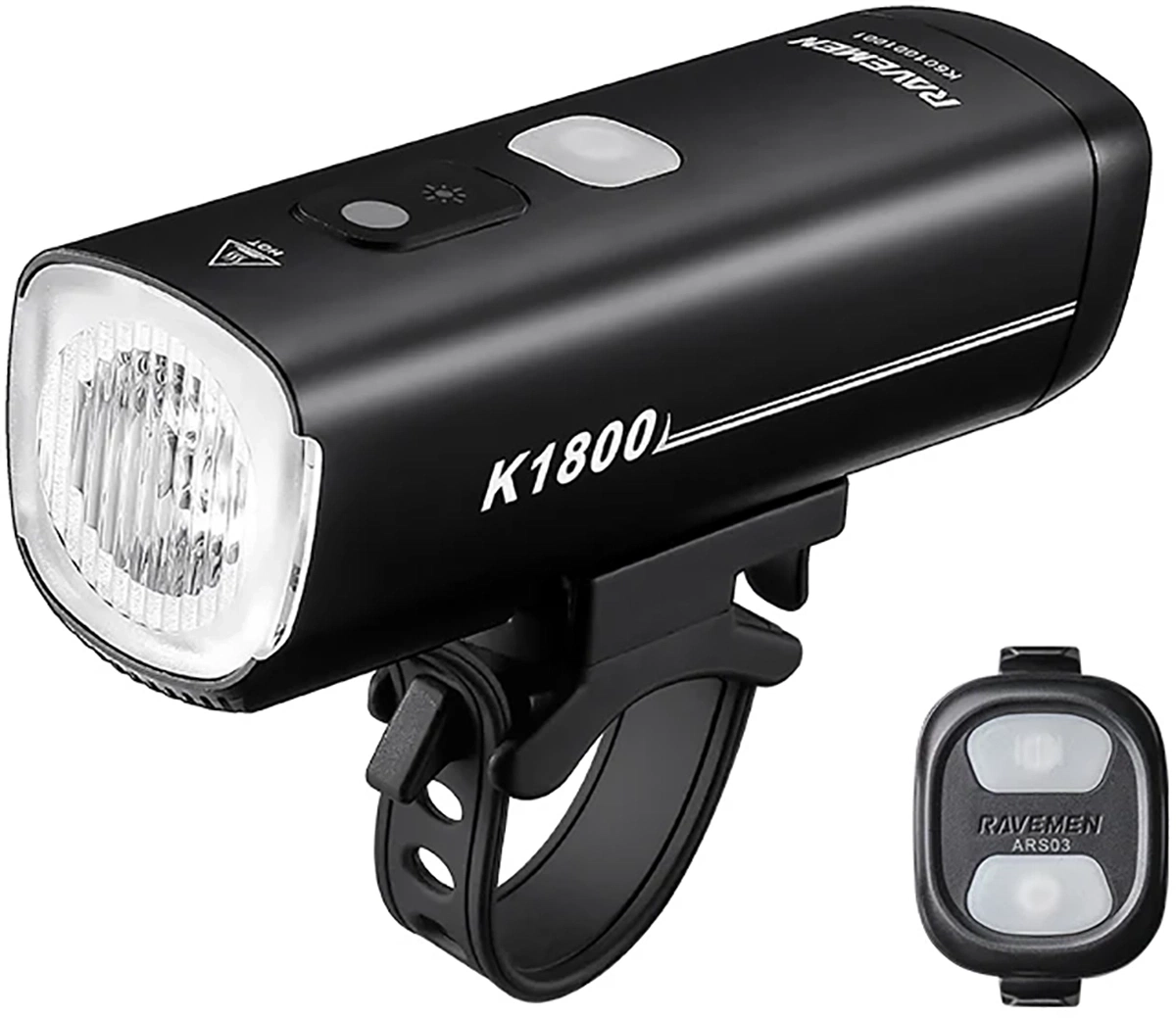 Ravmen K1800 Forlygte 1800 Lumen