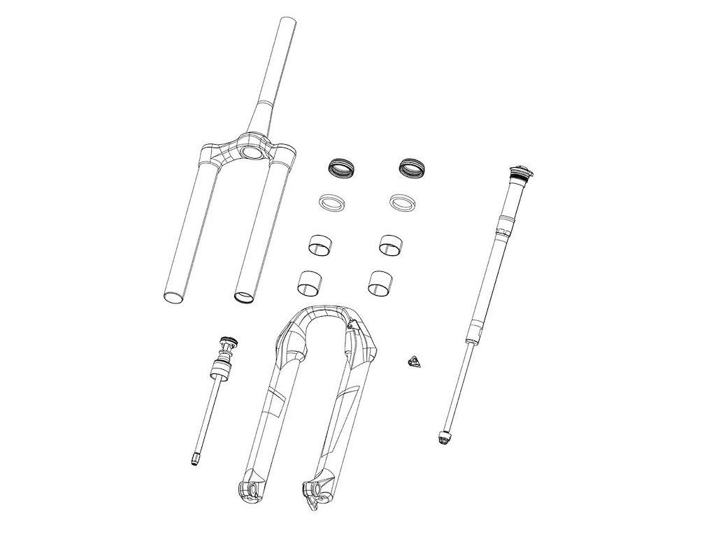 Rockshox Spare Part Damper Assembly