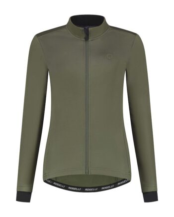 Rogelli Core Vinter Jakke Dame Army Grøn Str  Xs