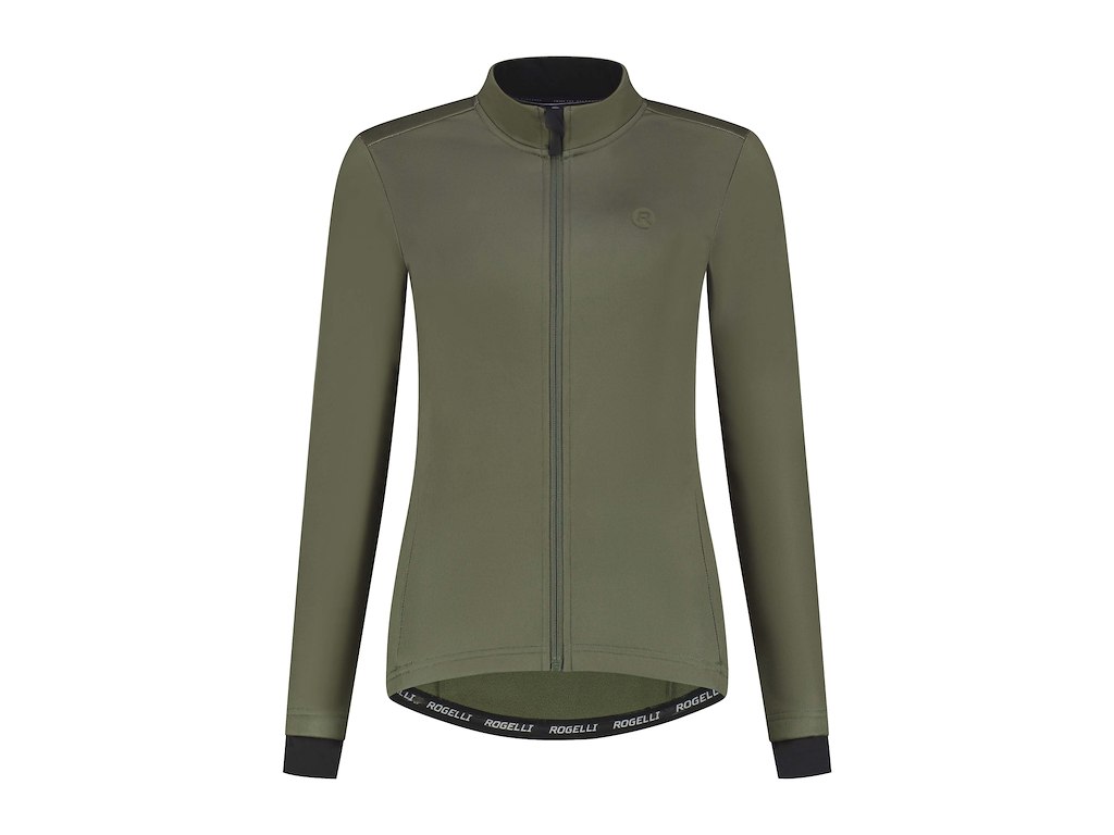 Rogelli Core Vinter Jakke Dame Army Grøn Str  Xs