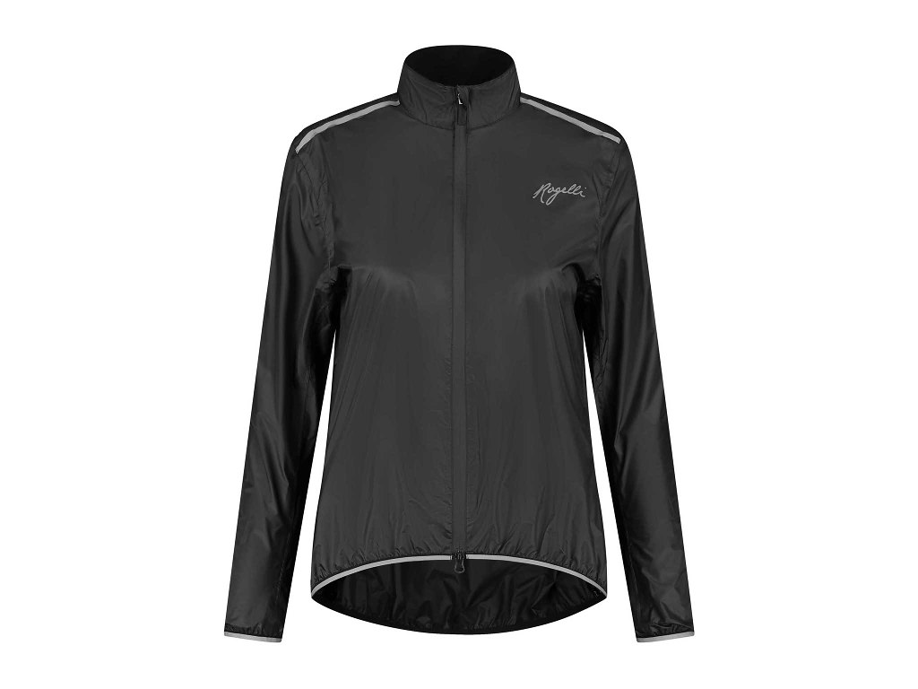 Rogelli Essential Regnjakke Dame Sort Str  Xs