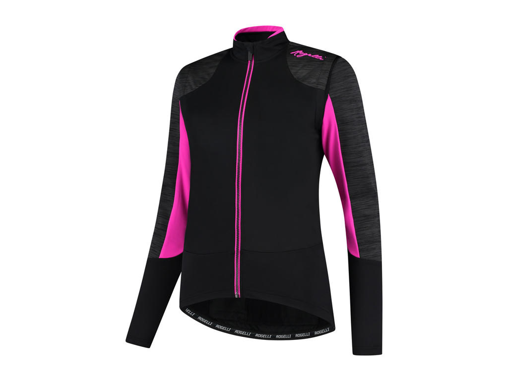 Rogelli Glory Vinterjakke Dame Sort Grå Pink Str
