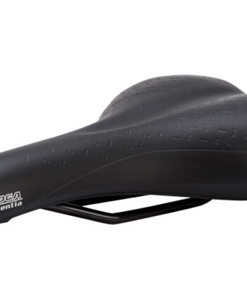 Sadel Tioga Model Fortis Sort Med Gel