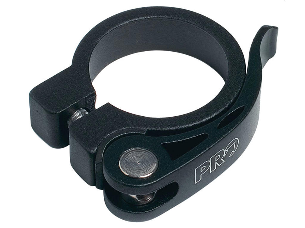 Sadelrørsklampe Pro Med ø28   Mm Sort Quick Release