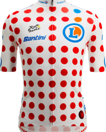 Santini Replica Tour De France Best Climber Den Prikkede Bjergtrøje
