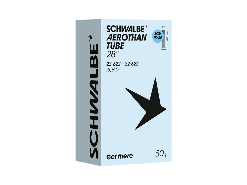 Schwalbe Aerothan Slange 28 Quot 23 32-622 630 Med 40mm Lang Scv Clik Ventil Scv15-ae