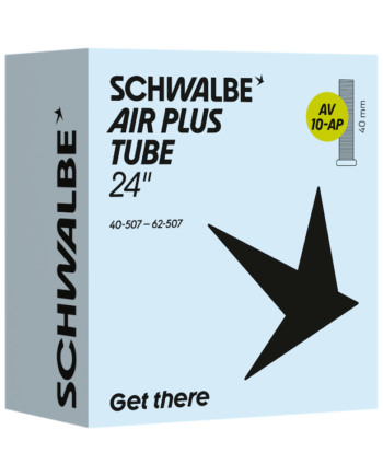 Schwalbe Air Plus Slange 24 Quot X1 60-  50  40 62-507  Med 40mm Lang Autoventil Av10-ap