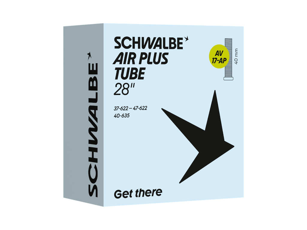 Schwalbe Air Plus Slange 28 Quot X1 50- 90 37 47-622 635 Med 40mm Lang Autoventil Av17-ap