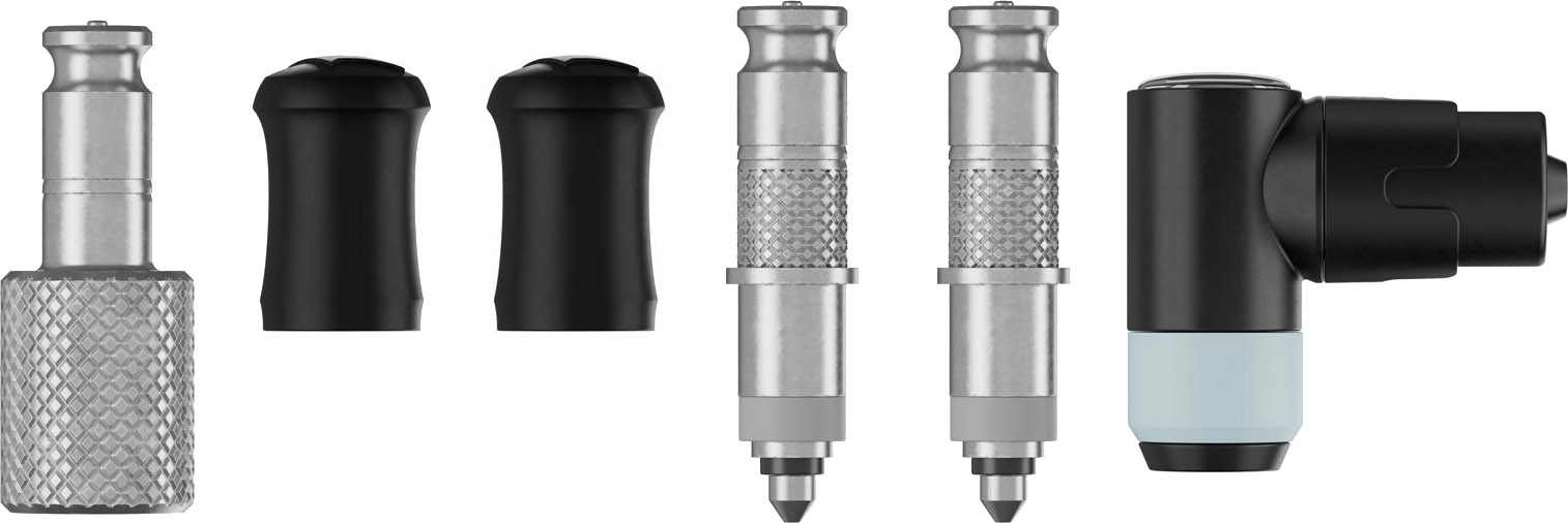 Schwalbe Clik Valve Core Kit Silver  Dunlop Dv