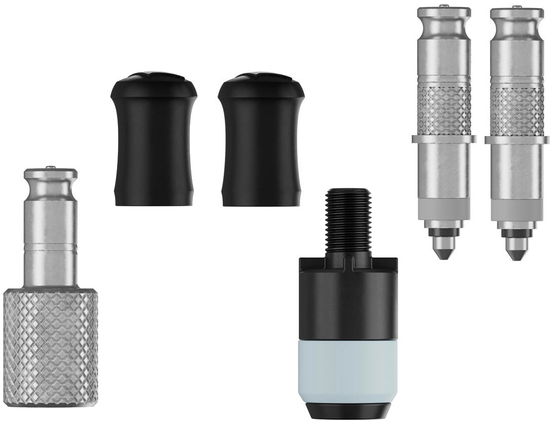 Schwalbe Clik Valve Core Kit Silver  Dunlop Dv