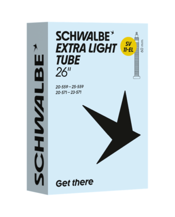 Schwalbe Extra Light Slange 26 Quot X0 80-  00  20 25-559  Med 60mm Lang Racerventil Sv11-el