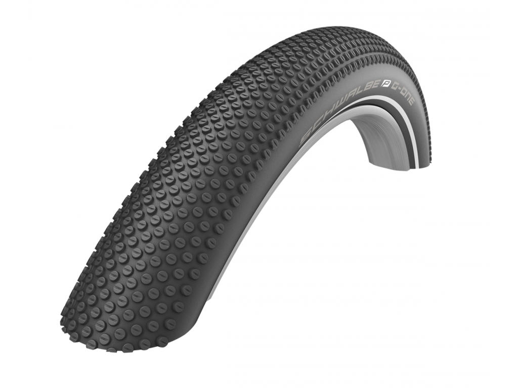 Schwalbe -one Allround Gravel Foldedæk 29x2 25 57-622 Sort Reflex
