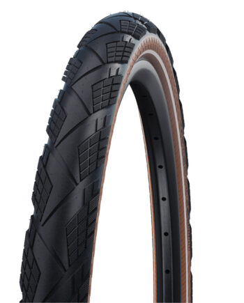Schwalbe Marathon Efficiency Evo Addix  -guard Foldedæk 27 5x2 35  60-584  Transp  Refleks