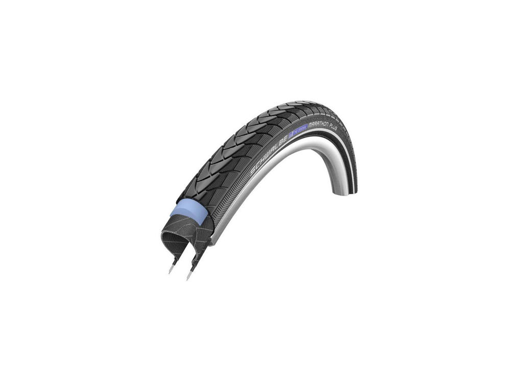 Schwalbe Marathon Plus Smartguard Tråddæk 16x1 35 35-349 Sort