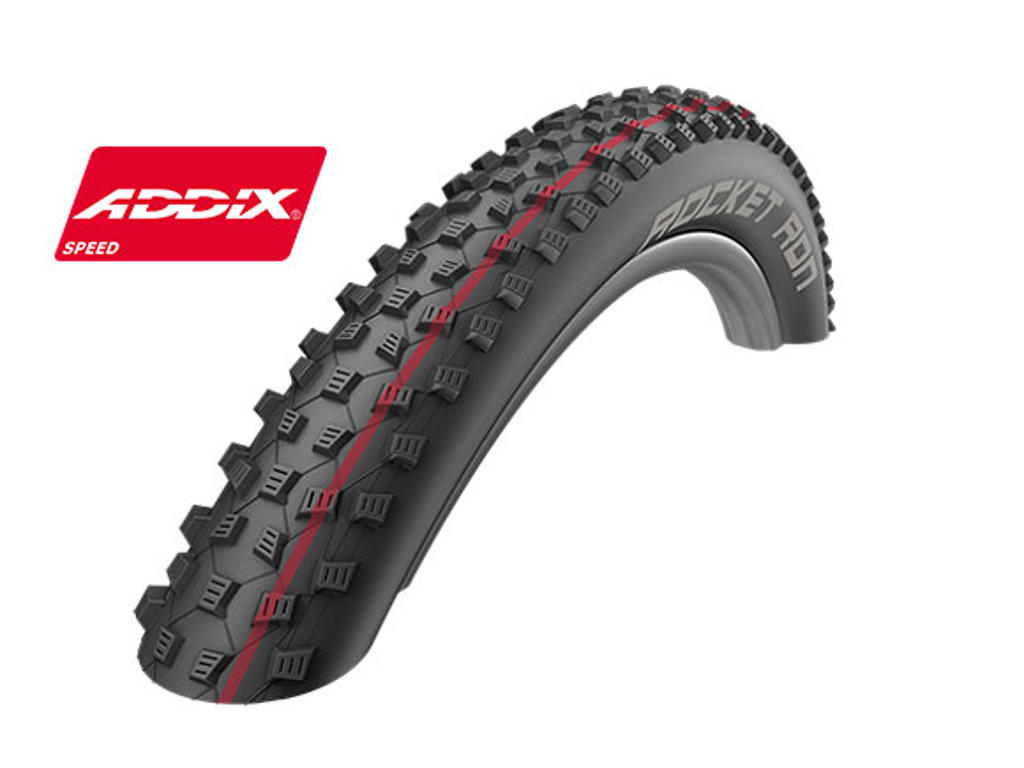 Schwalbe Rocket Ron -country Foldedæk 26x2 35 60-559 Sort