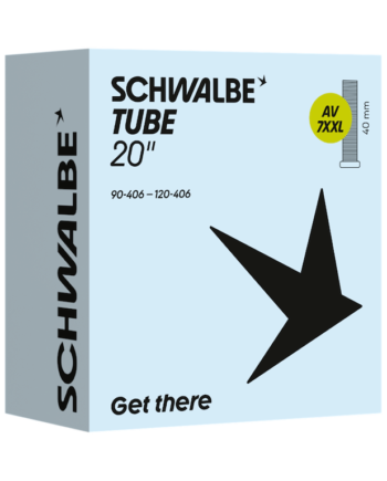 Schwalbe Slange 20 Quot X3 60-  80  90 120-406  Med 40mm Lang Autoventil Av7x