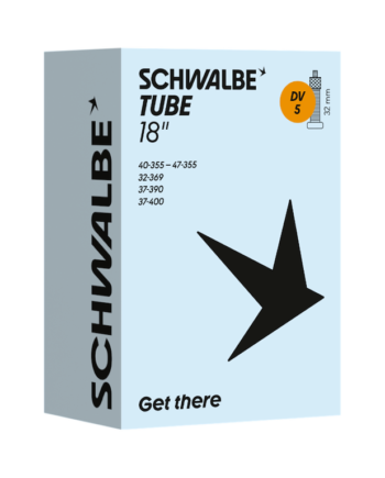 Schwalbe Slange 18 Quot X1 25-  90  32 47-355  Med 32mm Lang Dunlop Ventil Dv5