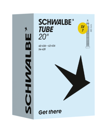 Schwalbe Slange 20 Quot X1 60-  50  40 62-406  Med 60mm Lang Racerventil Sv7