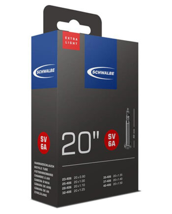 Schwalbe Slange 20     35-  50  -light Med 40mm Lang Racerventil Sv6a