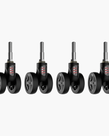 Scicon Silent Twin Wheel System Sæt Sort
