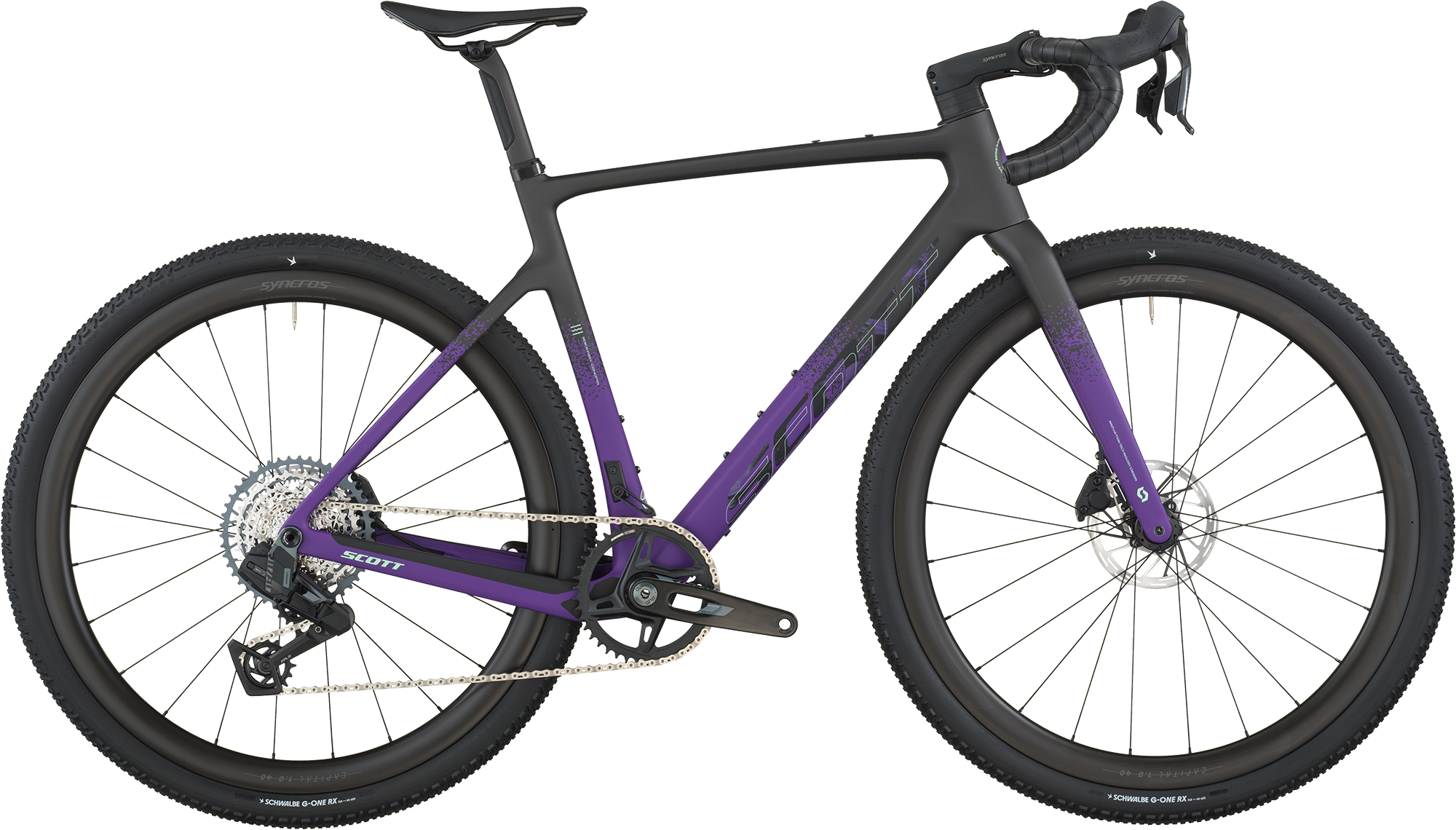 Scott Addict Gravel 20 2026 Carbon Black   Indigo