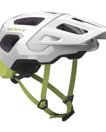 Scott Argo Plus Cykelhjelm Mips White Yellow Str  58-61 Cm