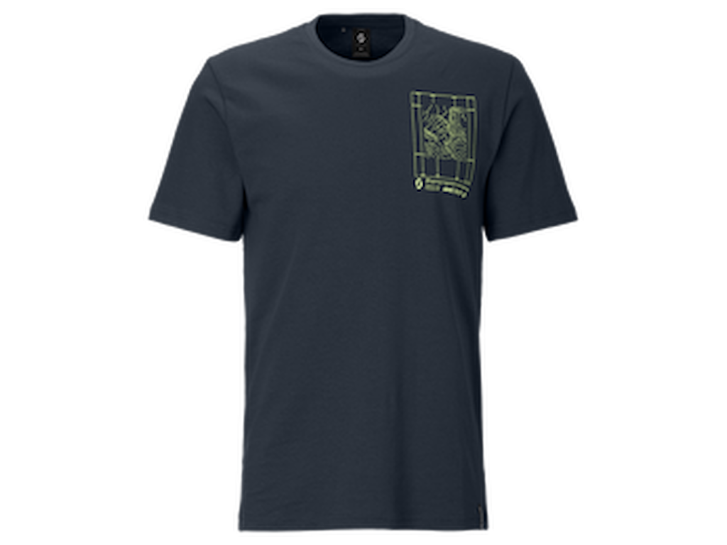 Scott Casual Tee -shirt Herre Mørkeblå Str