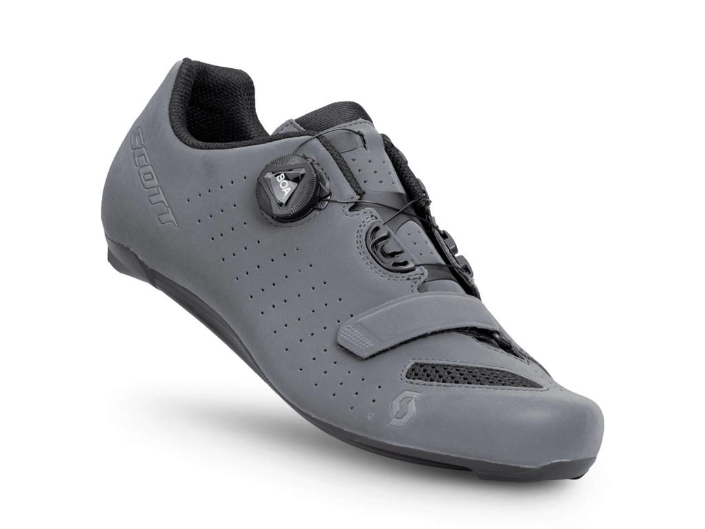 Scott Comp Boa Landevejssko Grey Reflective Black Str  44