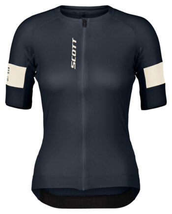 Scott Endurance Pro Ss Jersey Cykeltrøje Korte ærmer Dame Blå
