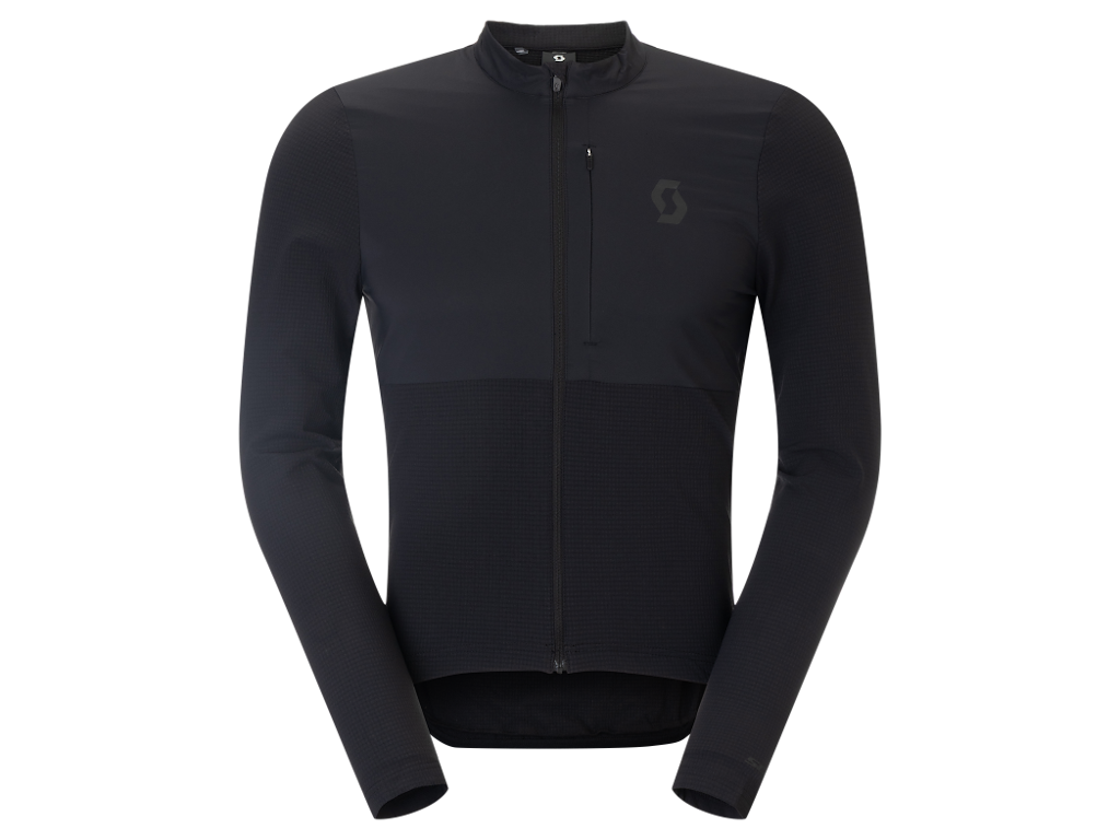 Scott Endurance Warm Cykeltrøje Lange ærmer Herre Sort Str