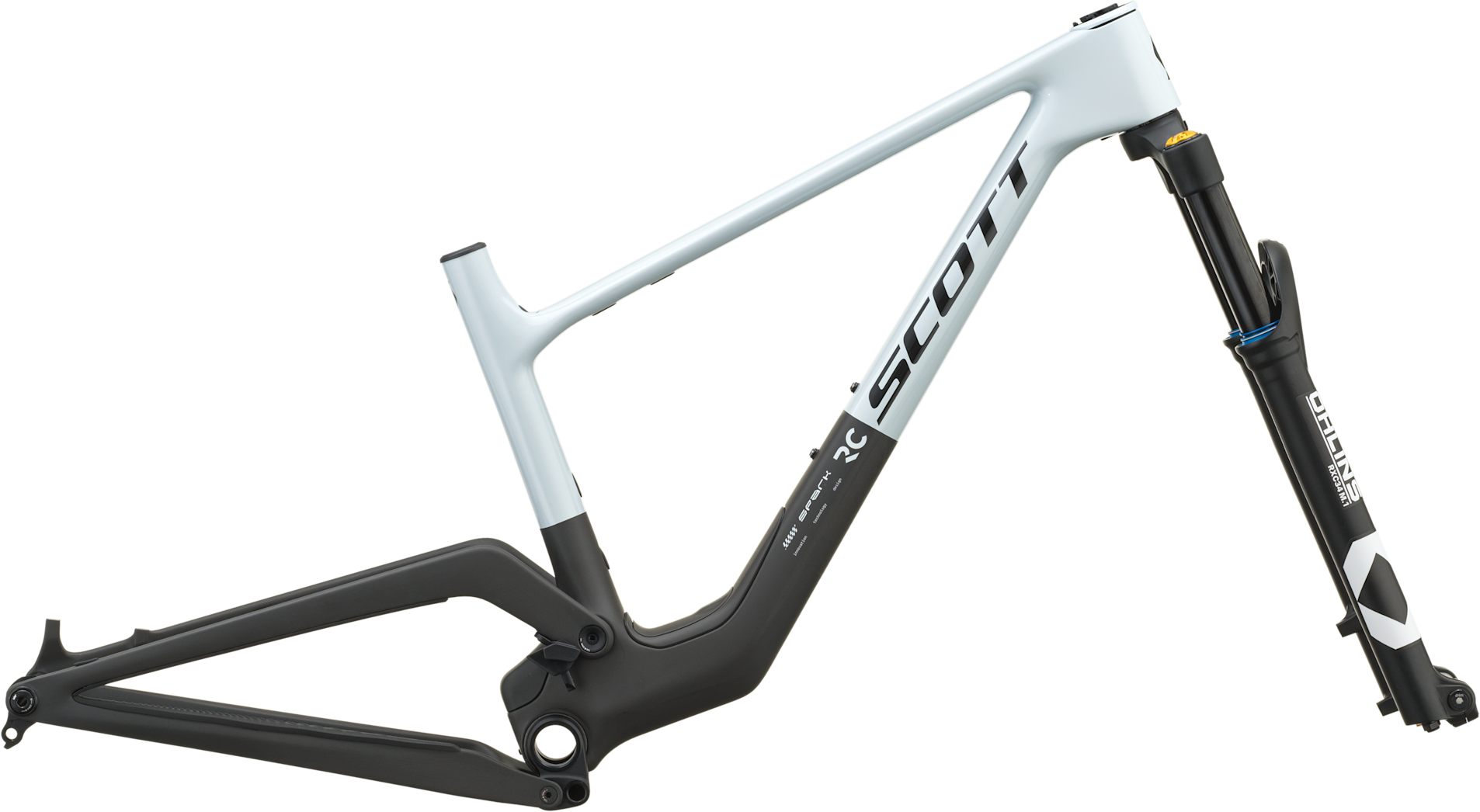 Scott Frame Fork Spark Rc World Cup 2027 Cumulus White