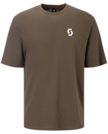 Scott Graphic Tee  -shirt Herre Brun Str