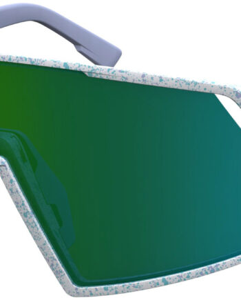 Scott Pro Shield Cykelbrille Terrazzo White   Green Chrome