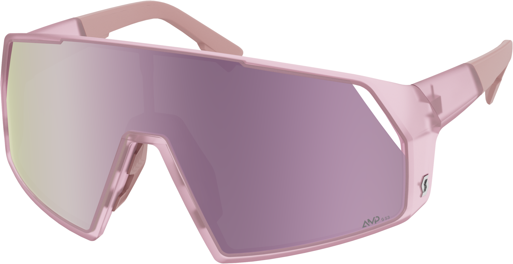 Scott Pro Shield Lavender Chrome   Light Pink