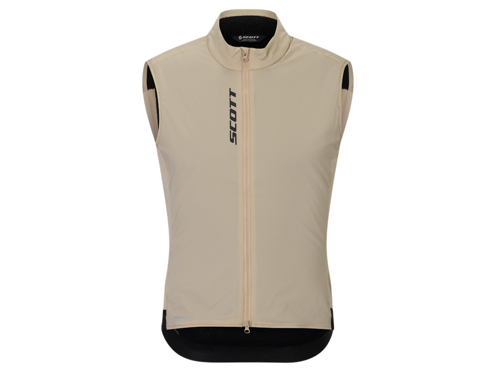 Scott Pro Warm Alpha Cykelvest Herre Portobello Beige Str