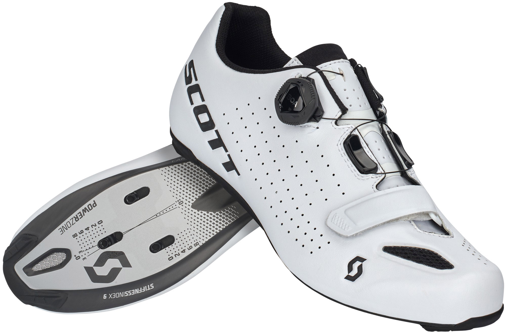 Scott Road Vertec Boa Cykelsko Hvid