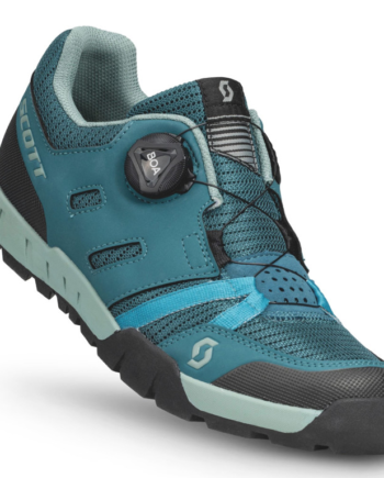 Scott Sport Crus-  Flat Boa Cykelsko Dame Petrol Blue Mint Green Str  37