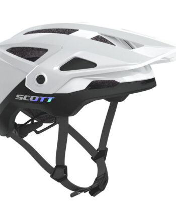 Scott Stego Plus Cykelhjelm White Glossy Black