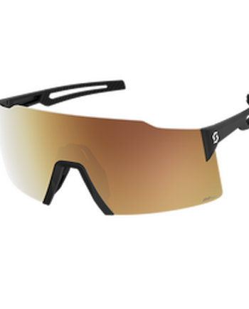 Scott Stride Ls Cykelbriller Sort Amp Ls Gold Chrome