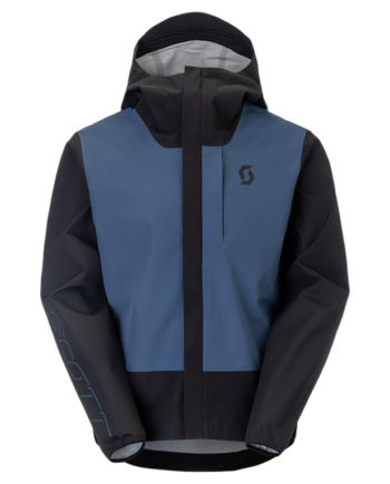 Scott Vertic   5l Waterproof Jacket Cykeljakke Herre Sort Dusk Blue Str