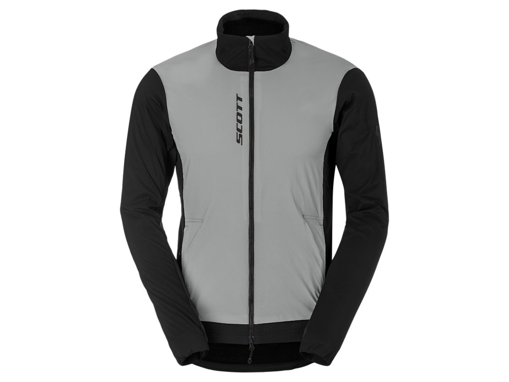 Scott Vertic Pro Alpha Jacket Cykeljakke Herre Fog Blue Sort Str