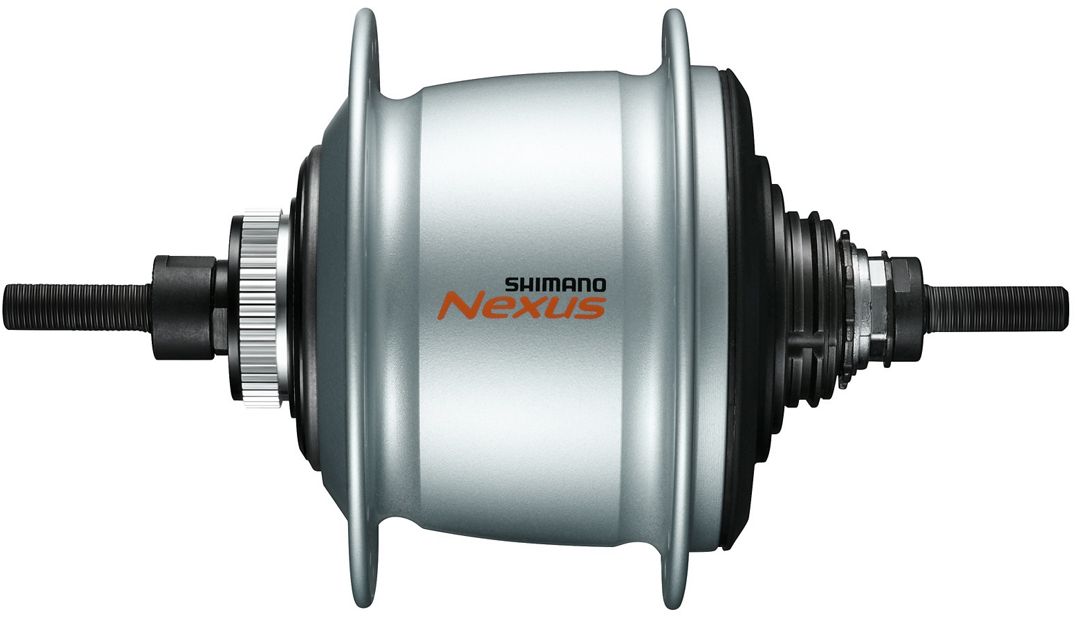 Shimano Bagnav Sg-c6001-8d   Speed Centerlock 187mm Sølv