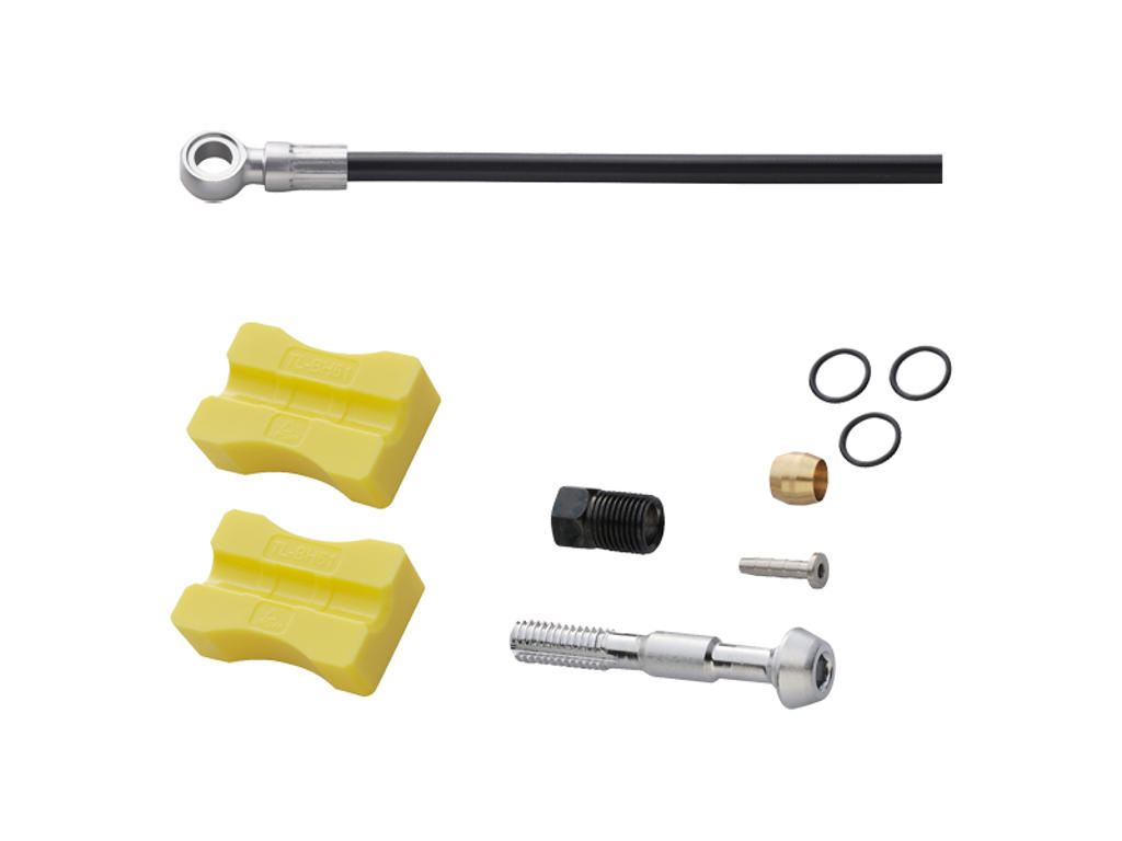 Shimano Bremseslange Model Sm-bh59-sb 1700mm Lang Sort
