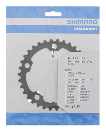Shimano Claris 34 Tands Klinge Road Bcd110 Fc-2350