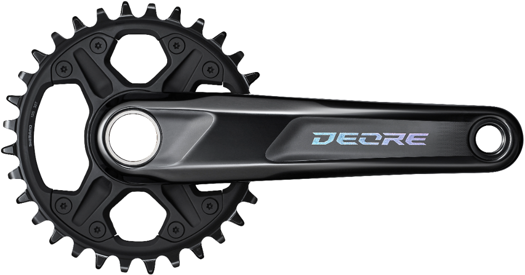 Shimano Deore Kranksæt 12speed Sort Fc-m6120-  32t 170mm