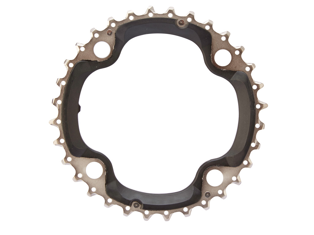 Shimano Deore 36 Tands Klinge Mtb Bcd104 Sort Fc-t521